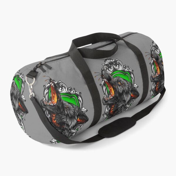 Item preview, Green fire wolf designed and sold by Lilia-SEILLAN.