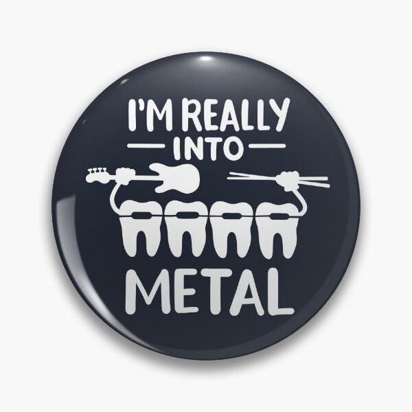 Item preview, I'm Really Into Metal designed and sold by Bricke.