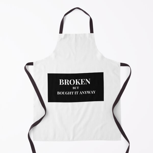 Item preview, Broken But Bought It Anyway - Funny Broken But Still Shopping Quotes Mouse Pad designed and sold by GreatLifeTeesxs.