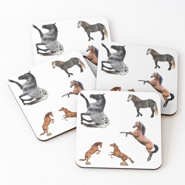 Item preview, 3rd Unique  Horse Stickers Bundle, Horse Lover Essential Package. Horses Stickers. Cute Animals Lover And Animal Adorer Sticker Set. Basic Mustang Sticker Kit. Cute Equestrian And Cowboy Packet designed and sold by AnimalStickers-.