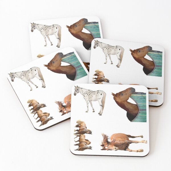 Item preview, 7th Unique  Horse Stickers Bundle, Horse Lover Essential Package. Horses Stickers. Cute Animals Lover And Animal Adorer Sticker Set. Basic Mustang Sticker Kit. Cute Equestrian And Cowboy Packet designed and sold by AnimalStickers-.
