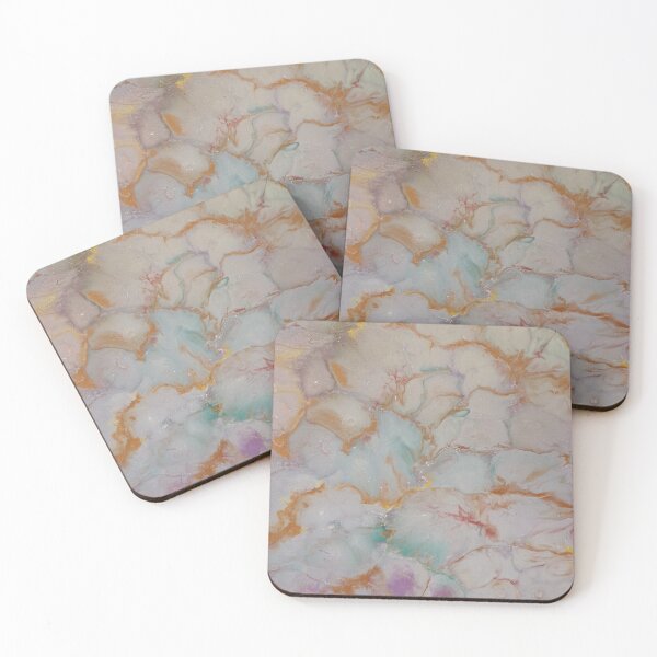 Item preview, Lilac copper marble clouds designed and sold by ArtandSoulFluidArt.
