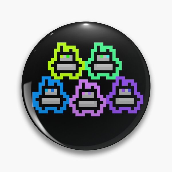 Item preview, Colorful Little Pixel Robots designed and sold by rin3d .
