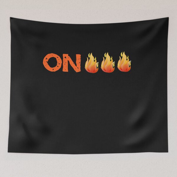Item preview, On Fire Fire Emoji designed and sold by TastySpace.