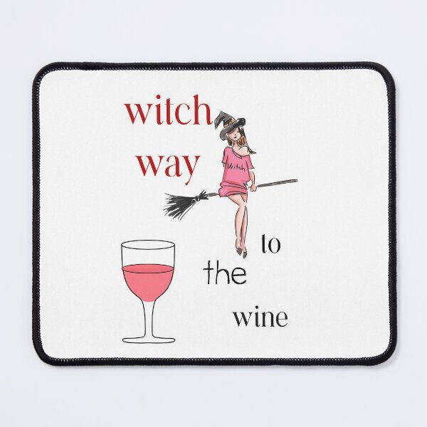 Item preview, witch way to the wine designed and sold by Tipsy24.