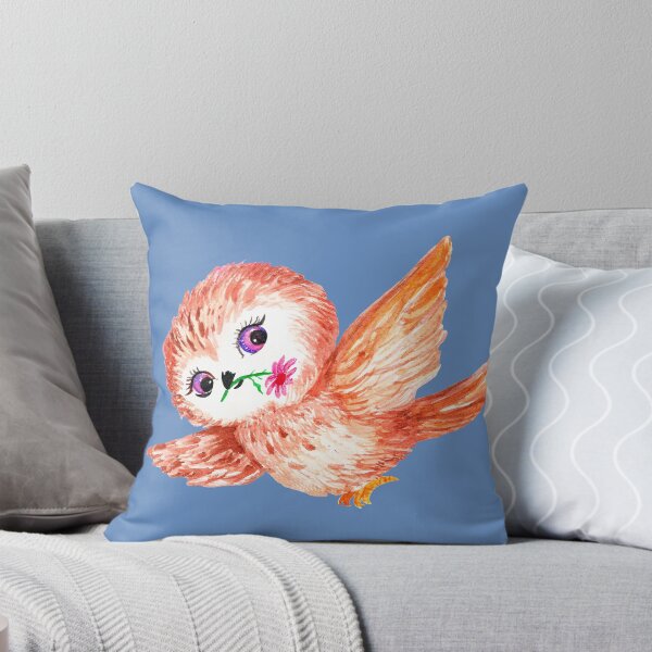 Artikelvorschau, Süßer Baby-Eulenvogel. Aquarell Eule. Coole Baby-Eule. Eule für Kinder. entworfen und verkauft von ZheltakovaIana.