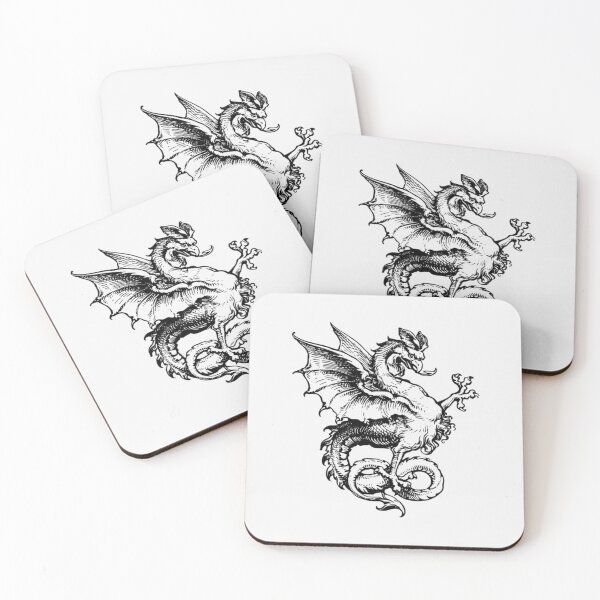 Artikelvorschau, Drachen Tattoo Vektor| Perfektes Geschenk | Drachen Tattoo entworfen und verkauft von carorowen.