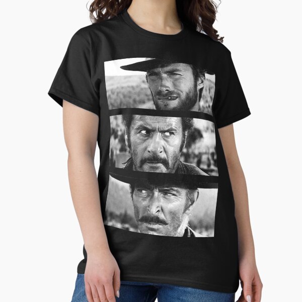 Vista previa del artículo con la obra «Clint Eastwood occidental clásico», diseñado y vendido por scottteesd.