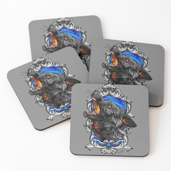 Item preview, Blue Fire Wolf designed and sold by Lilia-SEILLAN.