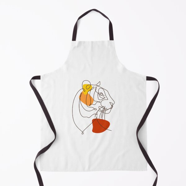 Item preview, Tiger line minimal elegant drawing. Year of Tiger Happy chinese new year. designed and sold by OneLinePrint.