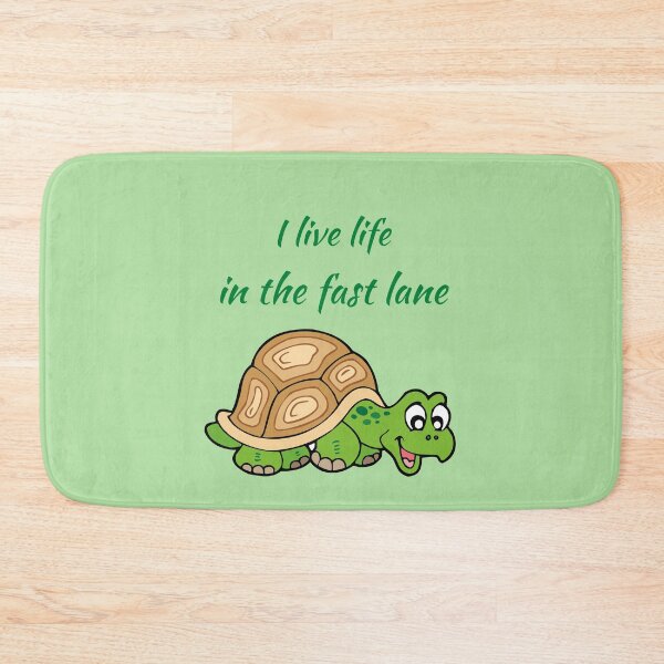 Item preview, Live life on the fast lane - cute, animals, funny designed and sold by Hanger52.