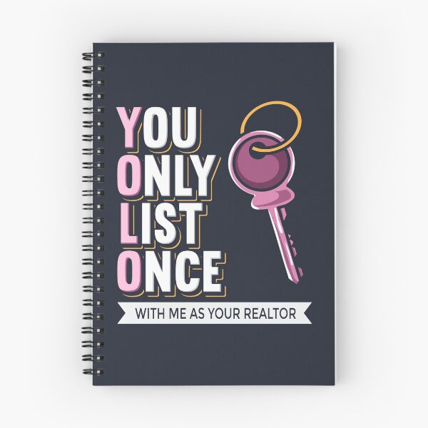 Item preview, You Only List Once Realtor Brag designed and sold by Bricke.