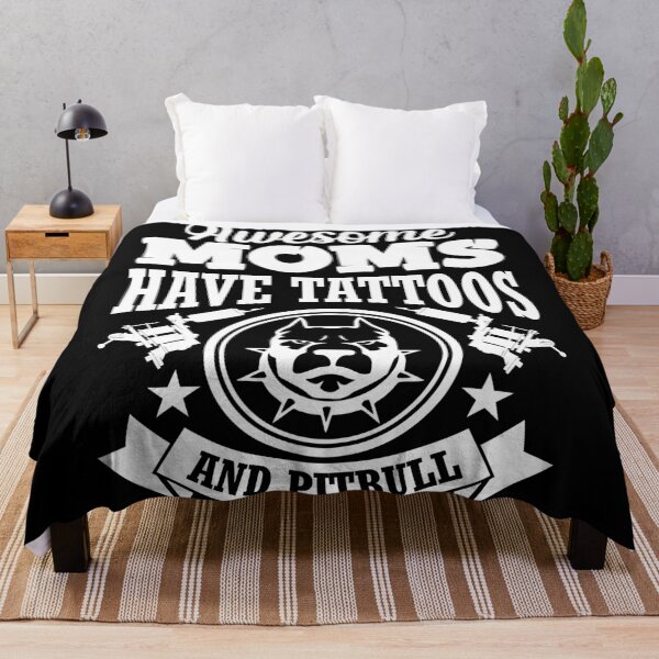 Item preview, Awesome moms have tattoos and pitbulls designed and sold by pnkpopcorn.