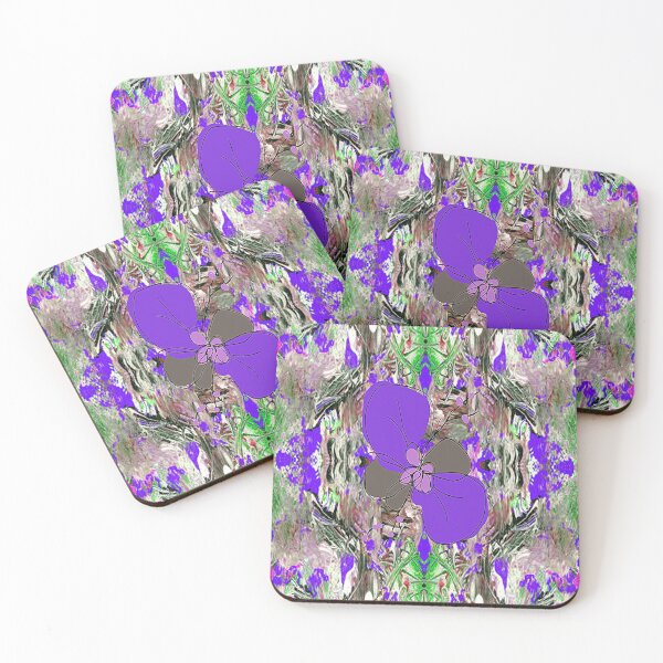 Item preview,  Abstract Flower on Psychedelic Seamless Pattern, 4, Graphic Psychedelic Abstract Art, Inspired by Nature-floral abstract art, Graphic Psychedelic Abstract Art, Inspired by Nature-floral abstract art designed and sold by Adri Barnard.