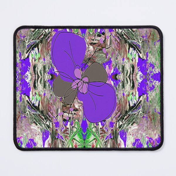 Item preview, Abstract Flower on Psychedelic Seamless Pattern, 4, Graphic Psychedelic Abstract Art, Inspired by Nature-floral abstract art, Graphic Psychedelic Abstract Art, Inspired by Nature-floral abstract art designed and sold by Adri Barnard.