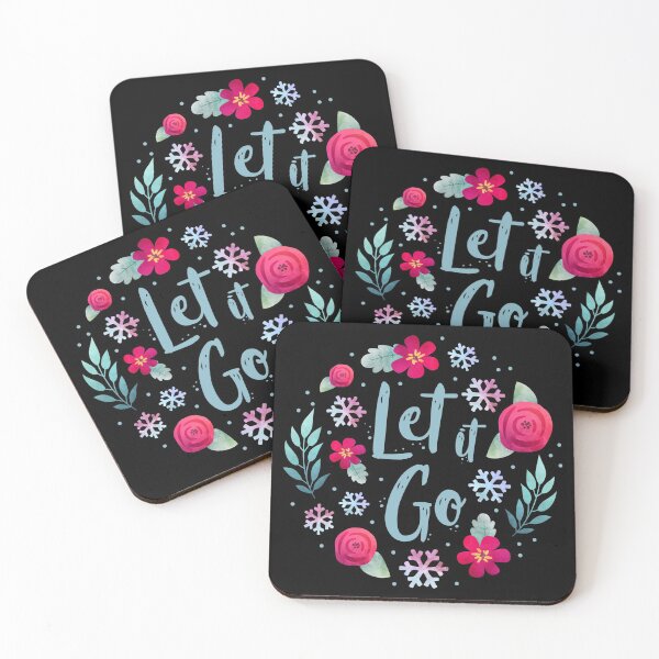 Item preview, Let It Go Winter Snowflake Floral designed and sold by KrisInStitches.