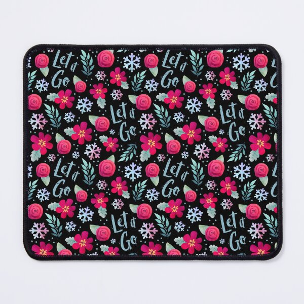 Item preview, Let It Go Winter Snowflake Floral designed and sold by KrisInStitches.