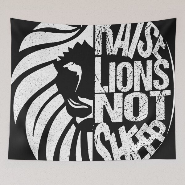 Item preview, Raise Lions Not Sheep designed and sold by designer-02.