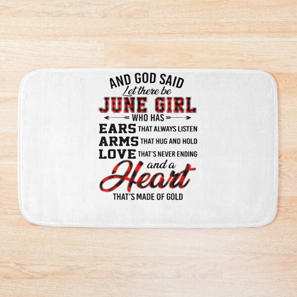 Item preview, And God Said Let There Be June Girl Who Has Ears Arms Love designed and sold by SummitSpo.