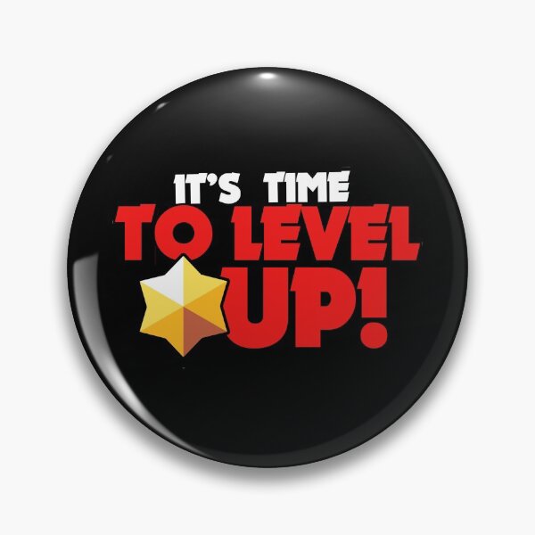 Item preview, It's time to level up - Brawl Stars designed and sold by Store-Designify.