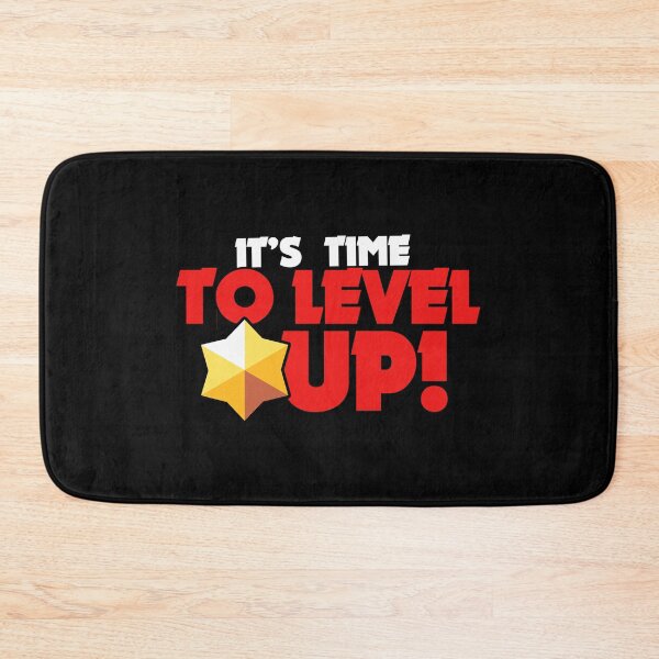 Item preview, It's time to level up - Brawl Stars designed and sold by Store-Designify.