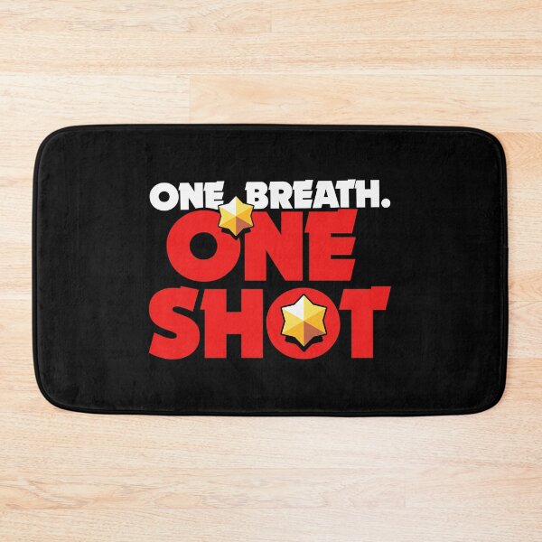 Item preview, One breath. One shot - Brawl Stars designed and sold by Store-Designify.