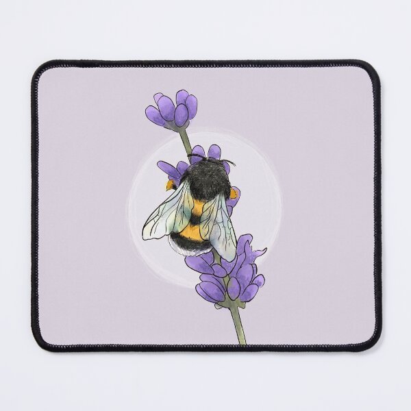 Item preview, Bumblebee on a sprig of lavender  designed and sold by Wieskunde.