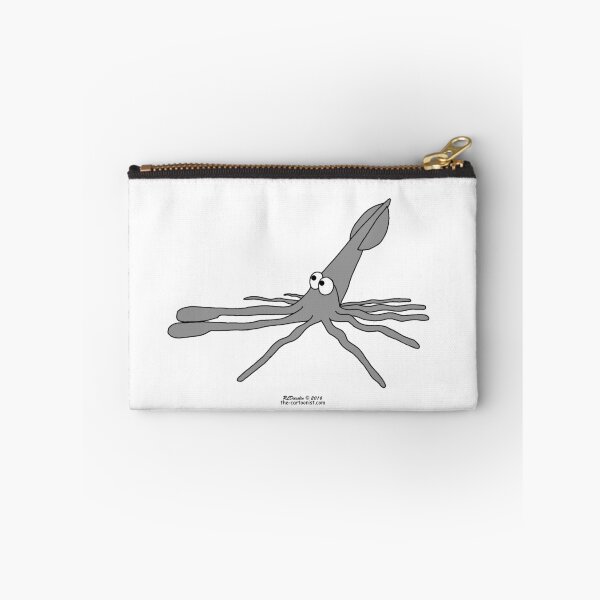 Item preview, Calamar de dibujos animados designed and sold by Out to Lunch Cartoons and More.