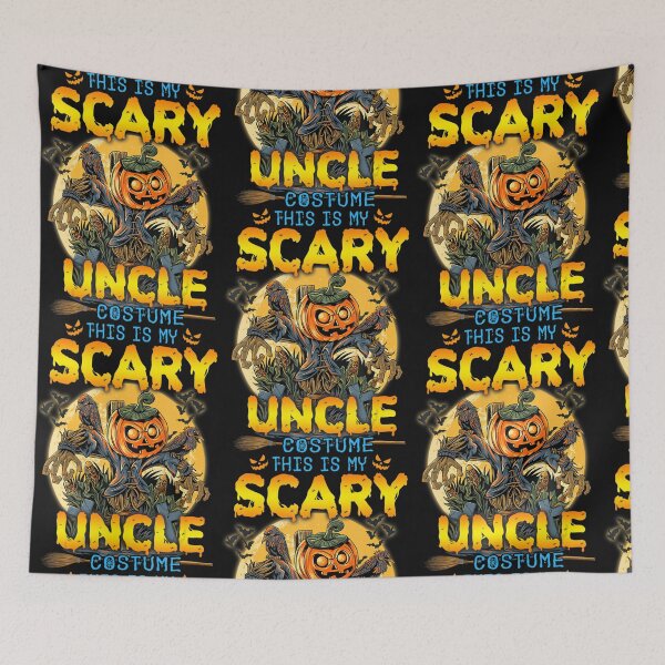Item preview, This Is My Scary Uncle Costume Pumpkin Funny designed and sold by Nguyenhaithanh.