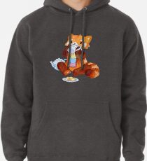 Roter Panda Hoodie