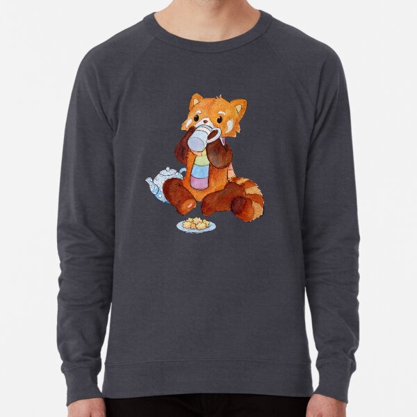 Red Panda Lightweight Sweatshirt