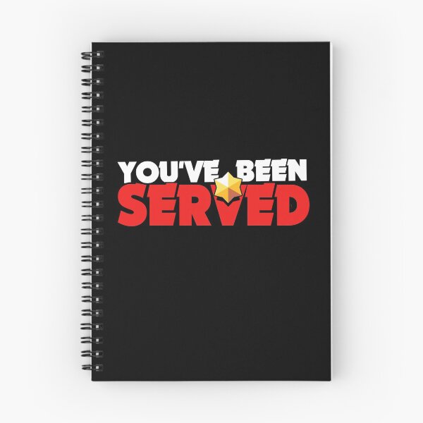 Item preview, You've been served - Brawl Stars designed and sold by Store-Designify.