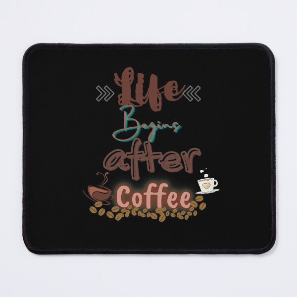 Item preview, Life begins after coffee designed and sold by Charming Doodles.