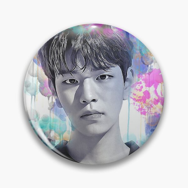 Item preview, Seungmin from Stray Kids colorful art designed and sold by Lajibolalaa.