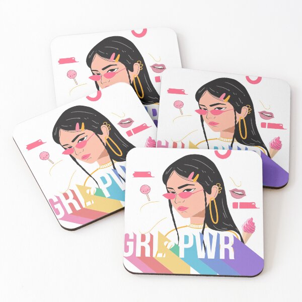 Item preview, Pink Girl Power designed and sold by PEEGEEDEE.
