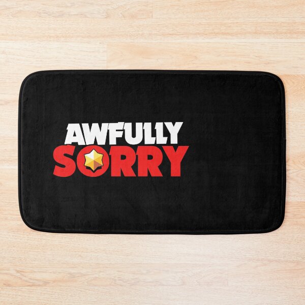 Item preview, Awfully sorry - Brawl Stars designed and sold by Store-Designify.