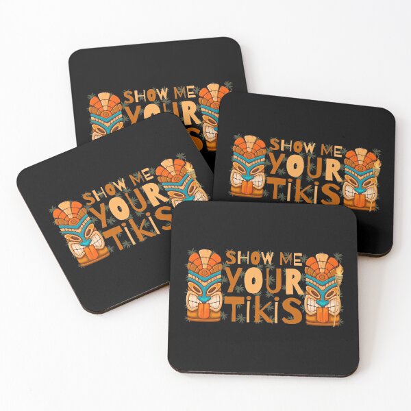 Item preview, Show me your tikis - Paradise and good vibes designed and sold by For the love of Pixels.