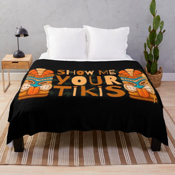 Item preview, Show me your tikis - Paradise and good vibes designed and sold by For the love of Pixels.
