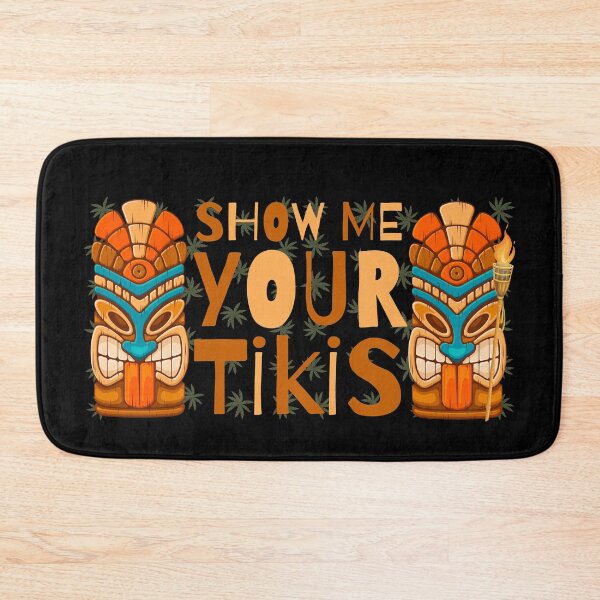 Item preview, Show me your tikis - Paradise and good vibes designed and sold by For the love of Pixels.