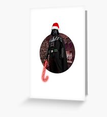 Vader Christmas Greeting Card