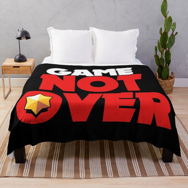 Item preview, Game not over - Brawl Stars designed and sold by Store-Designify.