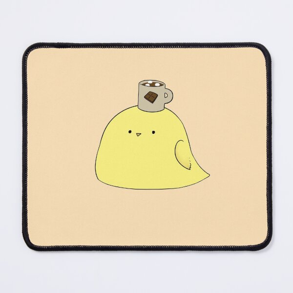 Item preview, blob bird with fruit hat (choclate milk bonus) designed and sold by cautiousyimi.