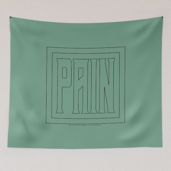 Item preview, Dune - Pain Inside the Box (Outline) - designed and sold by Printerially.