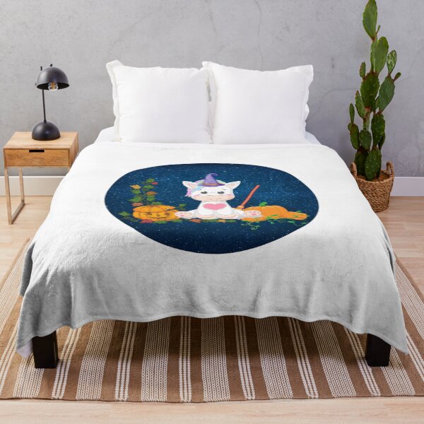 Item preview, Cute Halloween Shirt Girls Women Witchy Unicorn Halloween designed and sold by H2O-Shop.