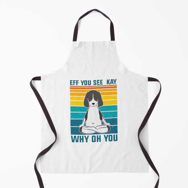 Item preview, Eff You See Kay Why Oh You Vintage Dog Yoga designed and sold by ZETTIF ⭐⭐⭐⭐⭐.