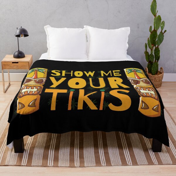 Item preview, Show me your tikis - Paradise and good vibes designed and sold by For the love of Pixels.