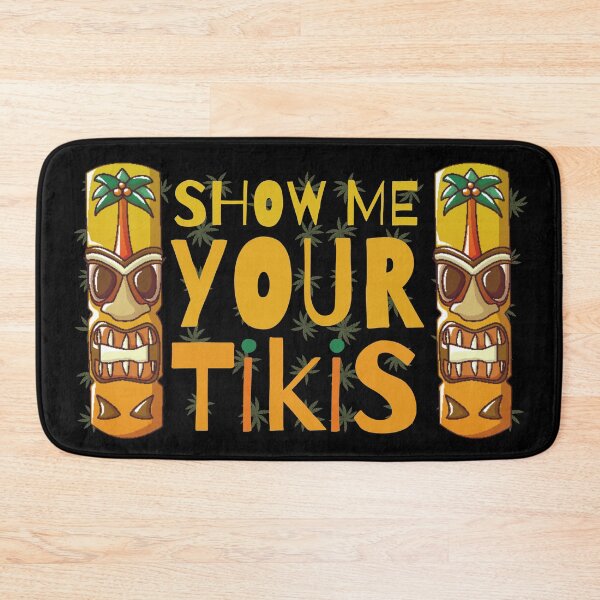 Item preview, Show me your tikis - Paradise and good vibes designed and sold by For the love of Pixels.