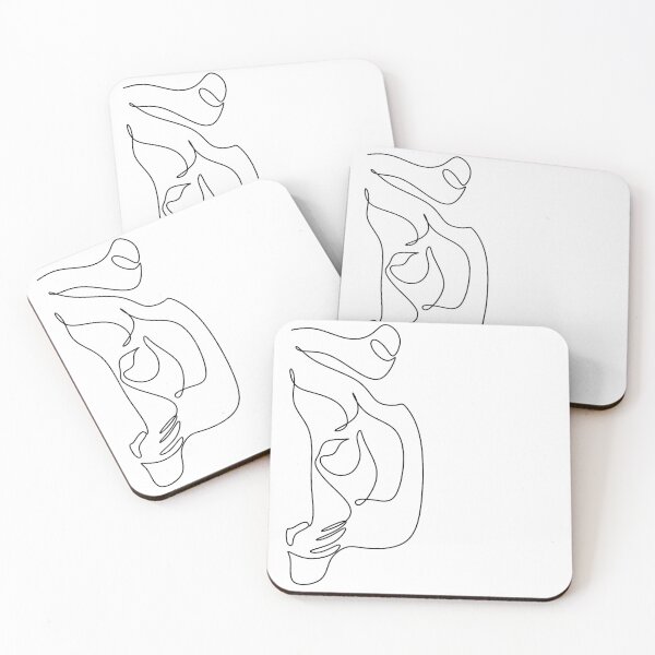 Item preview, Continuous line drawing of a Tiger. Illustration one line. designed and sold by OneLinePrint.