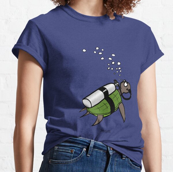 SCUBA Turtle Classic T-Shirt