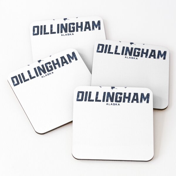 Item preview, Dillingham Alaska AK Vintage Athletic Navy Sports Logo designed and sold by SummitSpo.